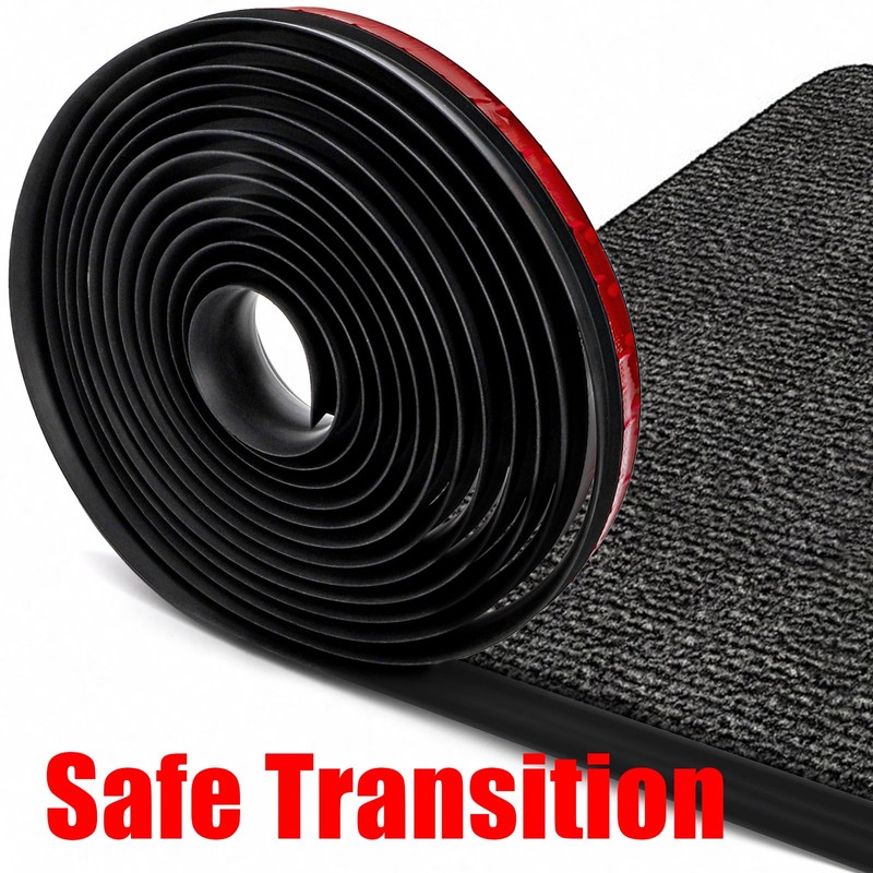 Coloch 20FT Floor Transition Strip, Self-Adhesive Carpet & Flooring Transitions
