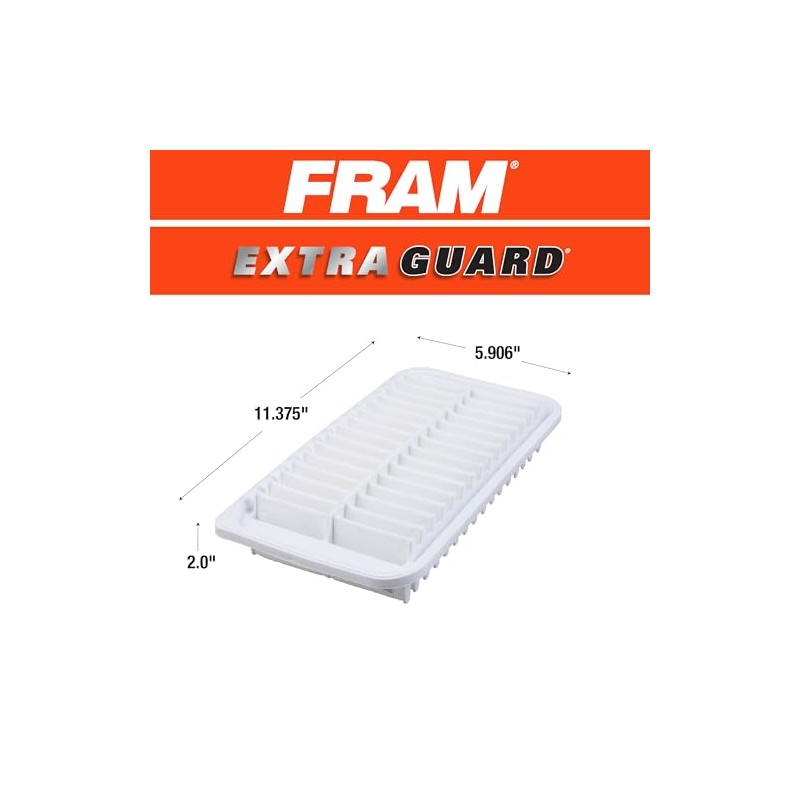 Fram Filtro de Aire Extra Protección CA9482, Panel Flexible
