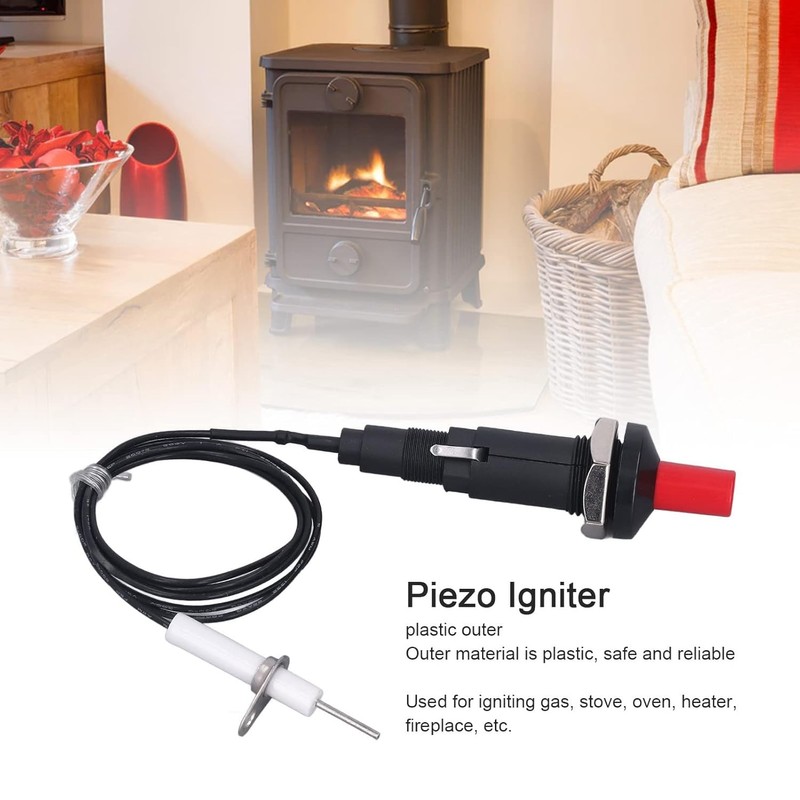2 Pack Piezo Spark Igniter Kit - Universal BBQ Grill