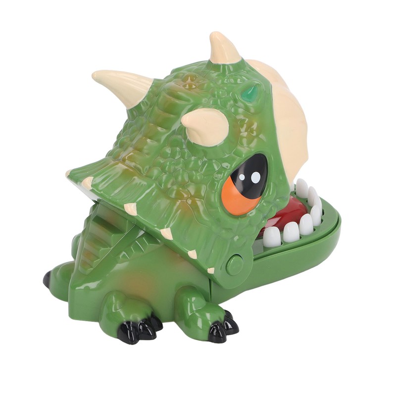 Finger Biting Prank Toy Dinosaur Shaped Interesting Interactive Press Teeth