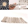 20pcs Leather Working Saddle Making Stamps Tools Set for Leathercraft