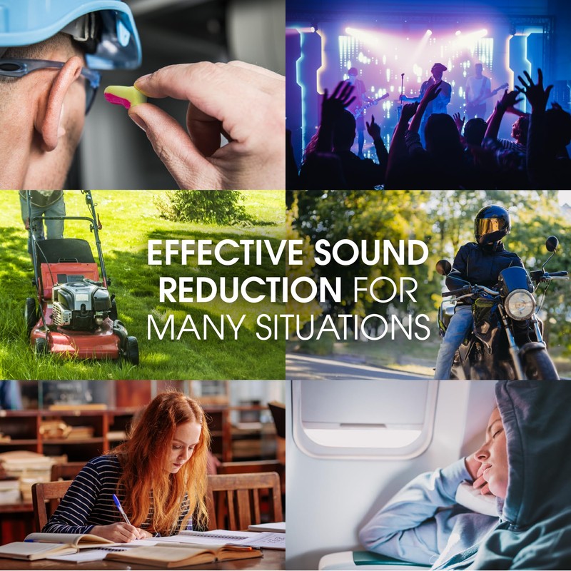 BSSAA Snore Calm Ear Plugs | Pack of 30 Pairs