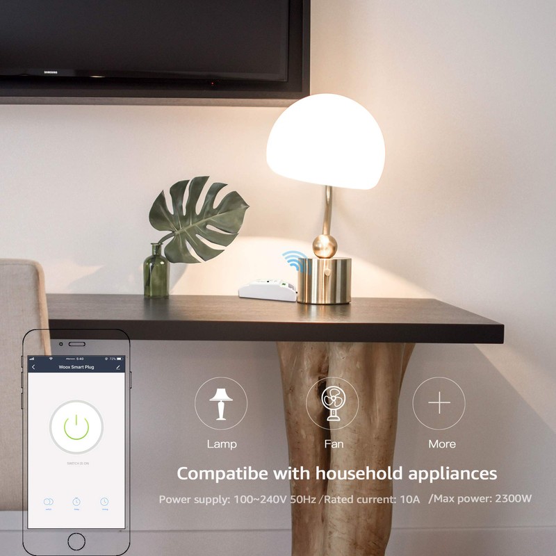 Woox R4967 Smart Schalter 10 A, weiß