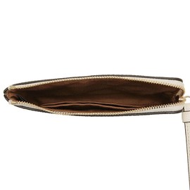 Coach F58032 IMCHK Women's Pouch, Wristlet Outlet, White