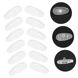 Minkissy 5sets Replacement Nose Pads for Glasses Foam Nose Rest Pads -resistant 20pairs*5