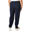 Ruby Rd. Women's Pull-on Stretch French Terry Pants, Navy, Petite/Large