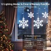 Brightown 13FT Snowflake String Lights 192 LED 12 Modes Timer