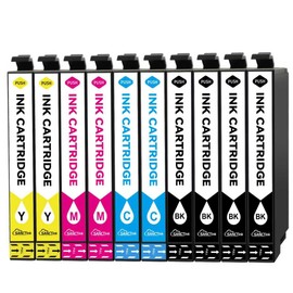 SANCTink for 405XL Multipack Printer Cartridges Compatible with Epson Cartridges Compatible with Workforce Pro WF-3820DWF WF-4830DTWF - 3825DWF 4820DWF 4825DWF WF-7830DTWF WF-7835DTWF WF-7840DTWF, Pack of 10