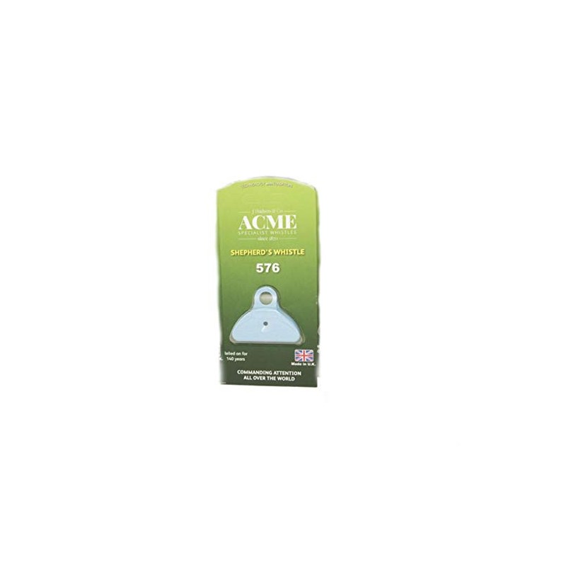 Acme 576 Blue Shepherds Mouth Plastic Whistle - Shepherd Whistle,