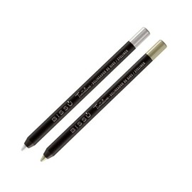Kit Delineador de ojos Tintaline Bissu Tonos Champagne #17 + Plata #10