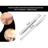 Professional Comedones/Blackhead Remover Set Loop Hole Stainless Steel