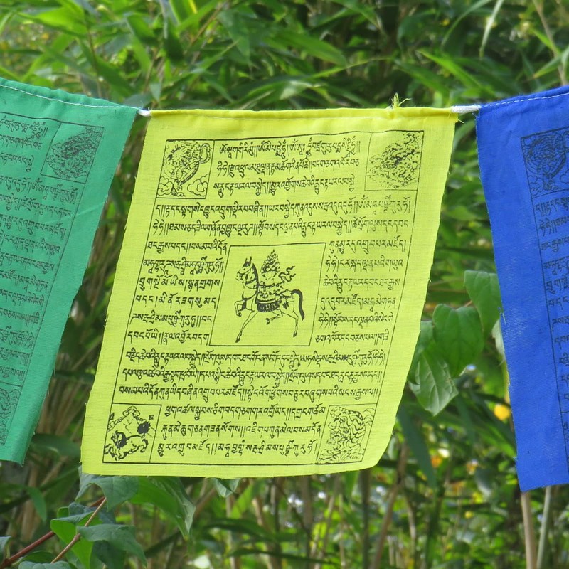 Cotton Tibetan Prayer Flags - Fair Trade - 25 flags