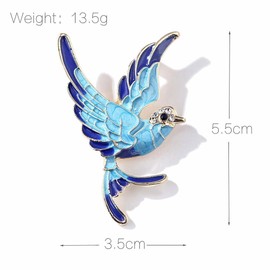 Flying Crane，Eagle, Swallow，Chicken，Animal Bird Brooch. Elegant Rhinestone Accessories Wedding Brooches Lapel Pin Jewelry Gifts Women Teen Girls