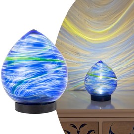 viterlight Solar Pathway Lights, Decorative Glass Garden Lights Waterproof Globe Light, Colorful Outside Solar Lanterns for Yard, Lawn, Patio, Tabletop