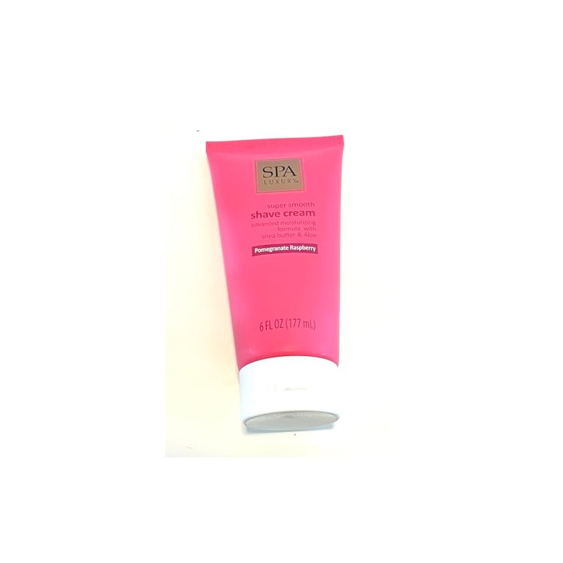 Spa Luxury super smooth shave cream advanced moisturizing formula with