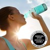 STATION D'HYDRATATION Wasserstation 04218010029 Reusable Bottle, PETG, Grey, Silver, One