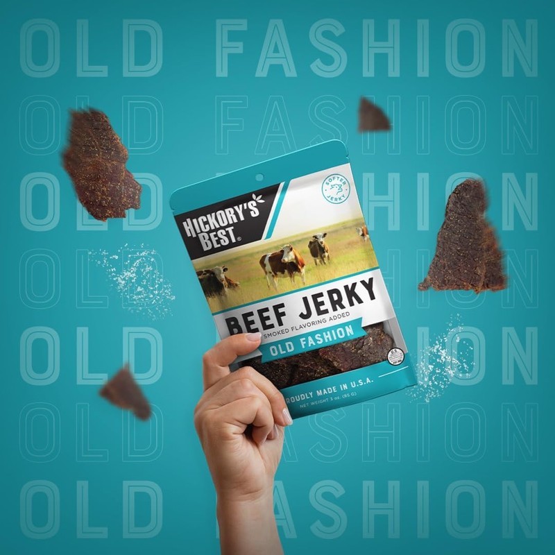 Hickory's Best Old Fashion Beef Jerky 10 oz (Pack of