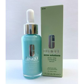 Clinique Acne Solutions Acne + Line Correcting Serum 1oz/30ml ~ NEW IN BOX ~