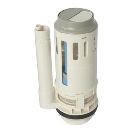 3" Dual Flush Valve Kit Fits for Project Source 2-Piece Toilets, Compatible With Glacier Bay Toilet Valve Parts Replacement, Flush Valve Repair Assembly Inside Toilet Tank