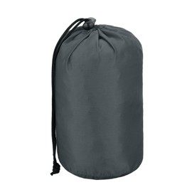 sourcing map 5.1x8.1x9.8 Stuff Sack, Nylon Water Resistant Portable Drawstring Dust Flap Bags Stuff Sack Ultralight Dry Bag for Camping Hiking Backpacking Traveling, Gray