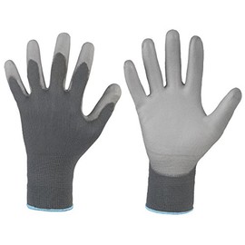 Professional PES/PU Gloves GreyGrip Size 10 Grey EN388-4131
