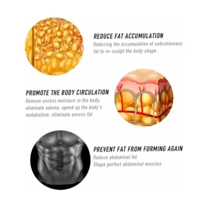 MAZ SADOOER Grema/gel Abdominal Reducir Reafirmar Abdomen Piernas Gluteo
