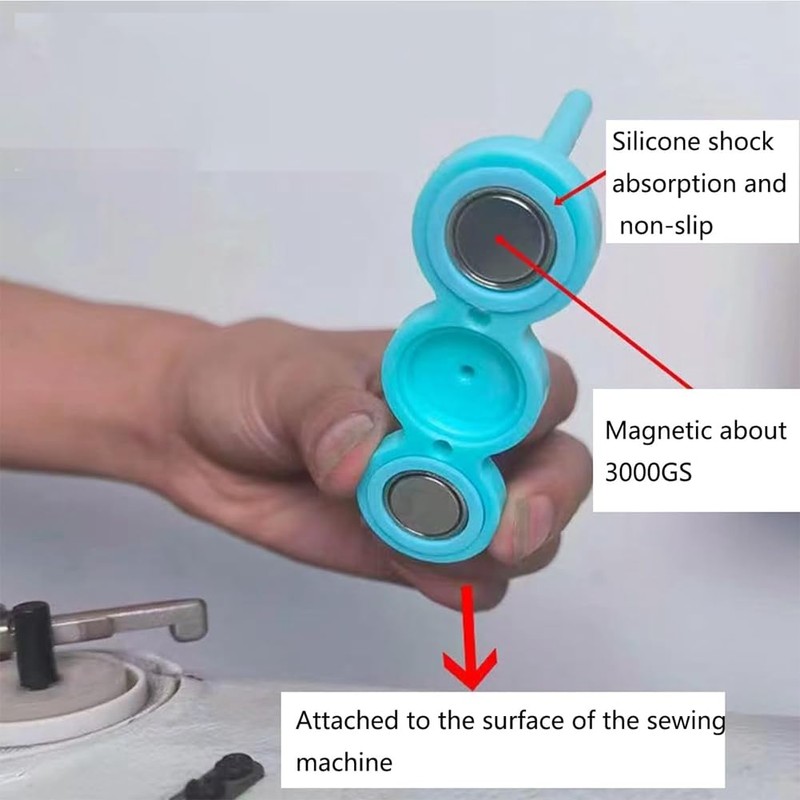Miiauflskld Magnetic Bobbin Holder, Yarn Organizer and Spool for Sewing