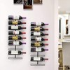 Sorbus Wall Mount Wine Rack - 27 Level Wine Rack