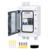 DIHOOL Outdoor Circuit Breaker Box, Solar Isolator Disconnect Switch 40