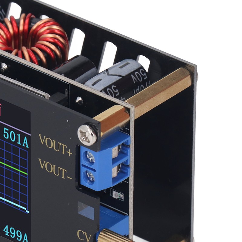 DC Buck Boost Converter Adjustable Voltage CC CV Power Supply