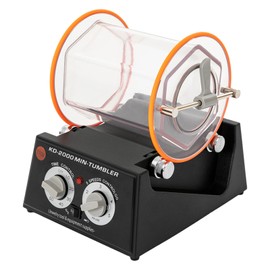 LyeXD 60W Jewelry Polisher Tumbler, 11.02 lbs Capacity Jewelry Polishing Machine Mini Polisher Tumbler Rotary Tumbler with 1-5 Adjustable Speed, Jewelry Polishing Finishing Machine for Jewelry