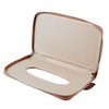 X AUTOHAUX Car Sun Visor Backseat Tissue Napkin Box Holder