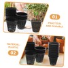 CAXUSD 100Pcs Hydroponic Planting Baskets Mesh Net Pots for Indoor