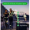 Reflective Vest,4 Pack Light Up Running Gear with Reflector Armbands,High