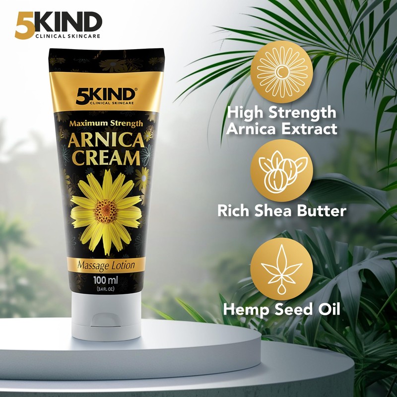 5KIND CLINICAL SKINCARE 5kind Arnica Cream for Bruising and Swelling