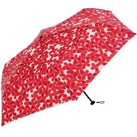 Nifty Colors 1426RD Folding Umbrella, Flower Layer Carbon, Lightweight Mini 55, Blue
