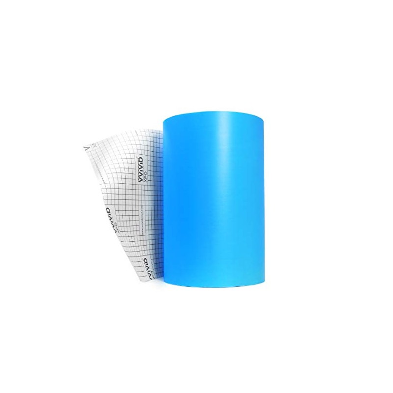VViViD Blue Stencil Vinyl Masking Film with Anti-Bleed Technology (12"