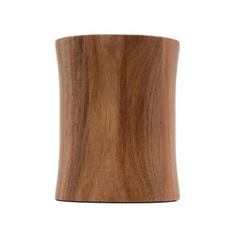 The Pretty Turtle Bamboo Kitchen Counter Utensil Crock Holder Caddy 6" x 5" (Acacia)