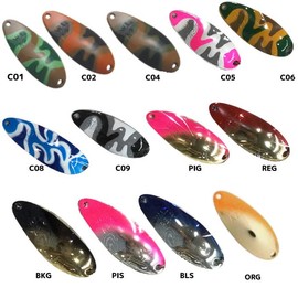 Waterland Aluminum Select Color 0.1 oz (3.4 g) WaterLand ▼BKG Black Gold 0.1 oz (3.4 g)