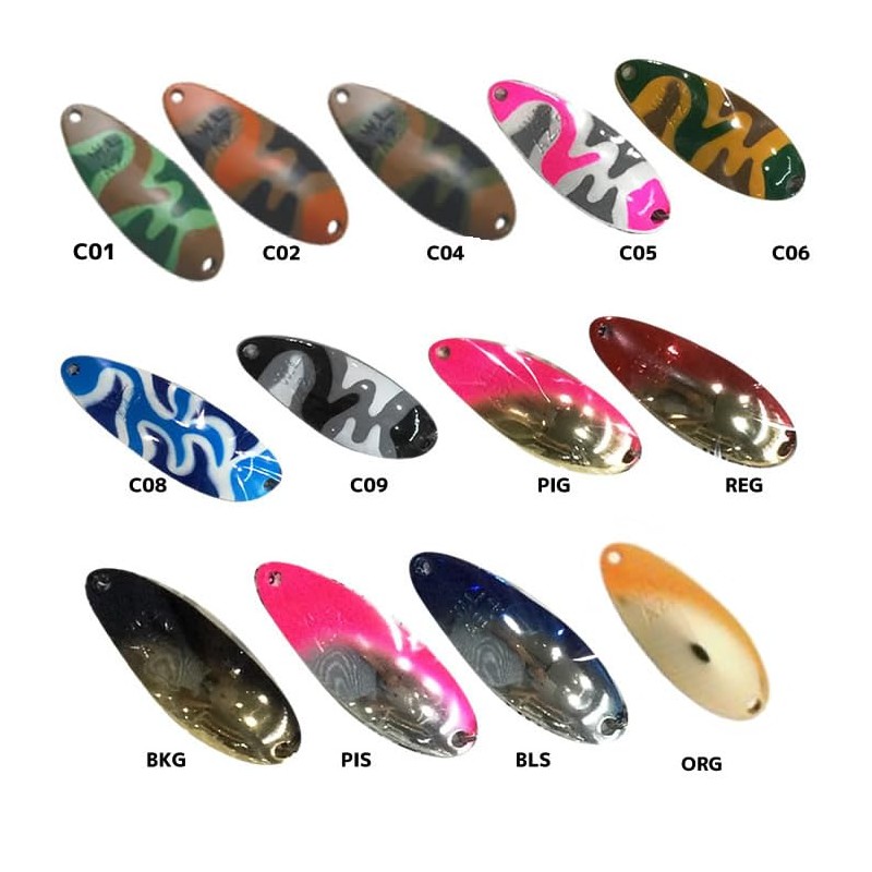 Waterland Aluminum Select Color 0.1 oz (3.4 g) WaterLand ▼BKG