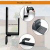 2 Pack Door Barricade Brackets Heavy Duty Door Security Brackets