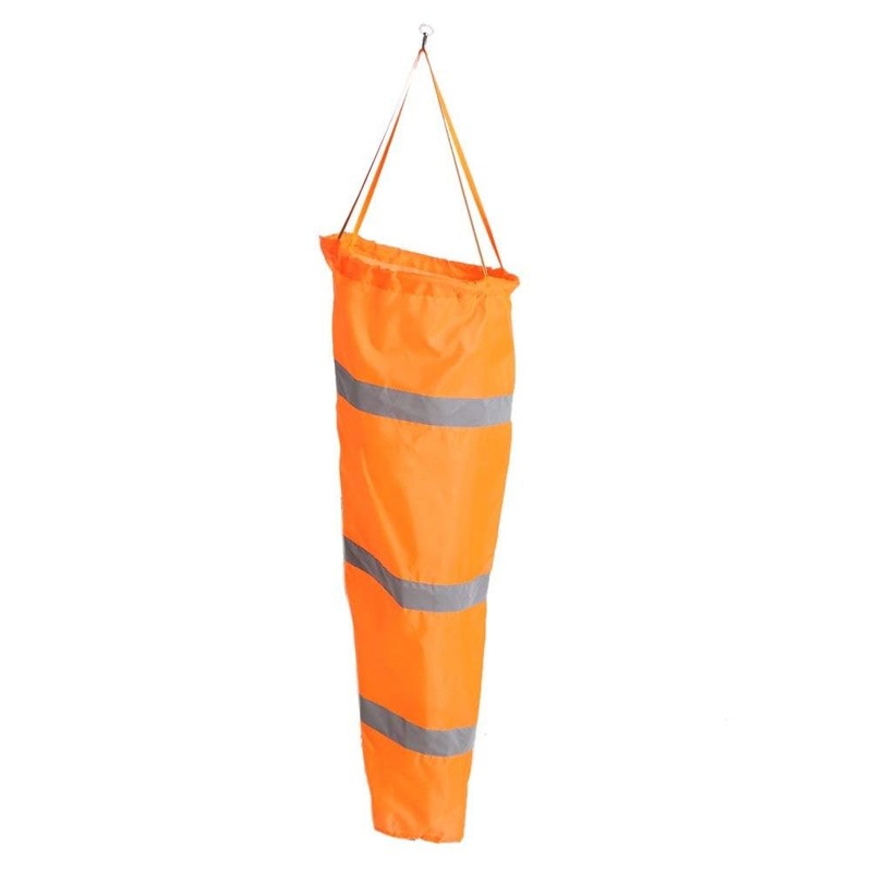 100cm/150cm Outdoor Windsocks, Reflective Waterproof Wind Measurement Hanging Sock Bag
