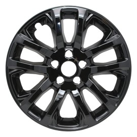 Coast To Coast International IMP457BLK Gloss Black Wheel Cover Fits 2019-2021 Jeep Cherokee Latitude