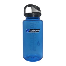 Nalgene 32 oz. Sustain Wide Mouth Slate Blue with Black OTF Lid