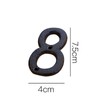 roslyong 3 Inch House Number, Vintage Address Numbers for Outside,