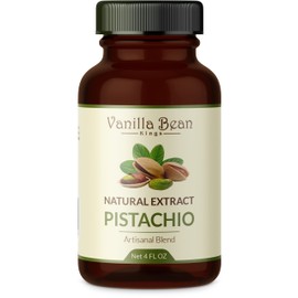 Natural Pistachio Extract for Baking and Flavoring - 4 OZ - Premium Quality Natural Flavors for Baked Goods, Desserts, & Cooking