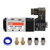 RIH Pneumatics Solenoid Valve 4V110-06 12V/24V/110V Series Single Coil Pilot-Operated