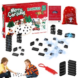 Pack of 20 Magnetic Chess Games, Portable Magnetic Game, Funny Table Magnetic Game, Party Accessories for Family Reunions (9 Years and Older)
