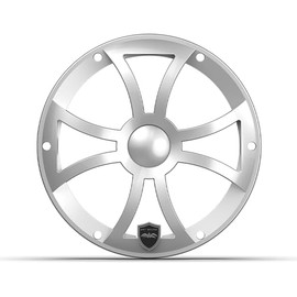 wet sounds REVO 8 FA XS-S Grille V3 - Silver XS Style Grille for REVO 8 Subwoofers