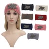 IWOWHERO Woolen Yarn Headband for Women and Girls Simple Flower